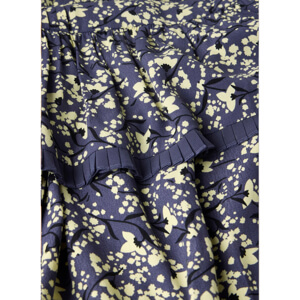 Mint Velvet Navy Floral Print Mini Dress